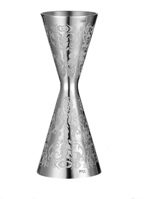 Jigger Spirit Plata 1x2oz