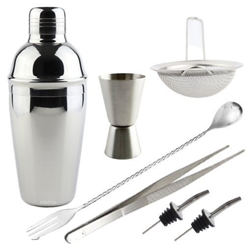 Kit de cocteleria Cobbler 7 piezas