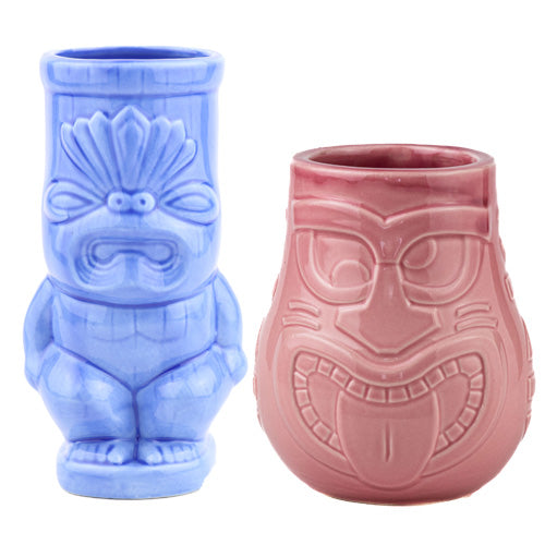 Juego de 2 vasos Tiki