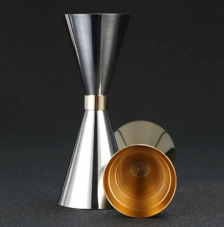 Jigger Slim Plata 60X90ml