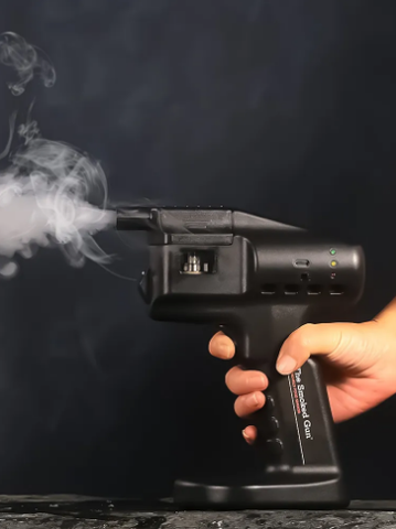 Pistola para burbujas smoked bubble gun