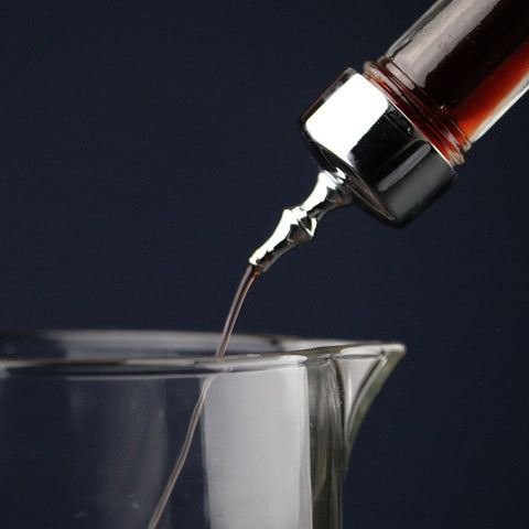 Botella de bitter plata