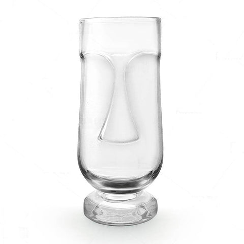 Tiki face cocktail glass 20 oz