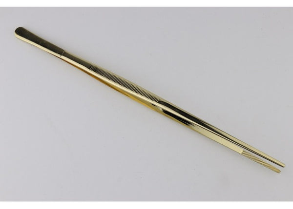 Pinzas 30cm Dorado
